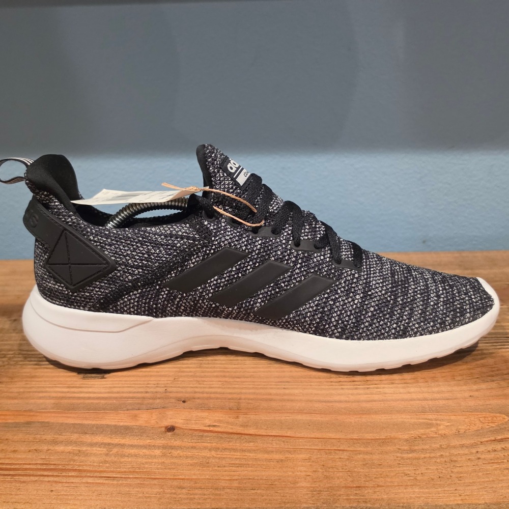 Adidas Mens Lite Racer BTG Sneaker Black White Cloudfoam FY0245 10.5 NO INSOLES - Picture 9 of 12